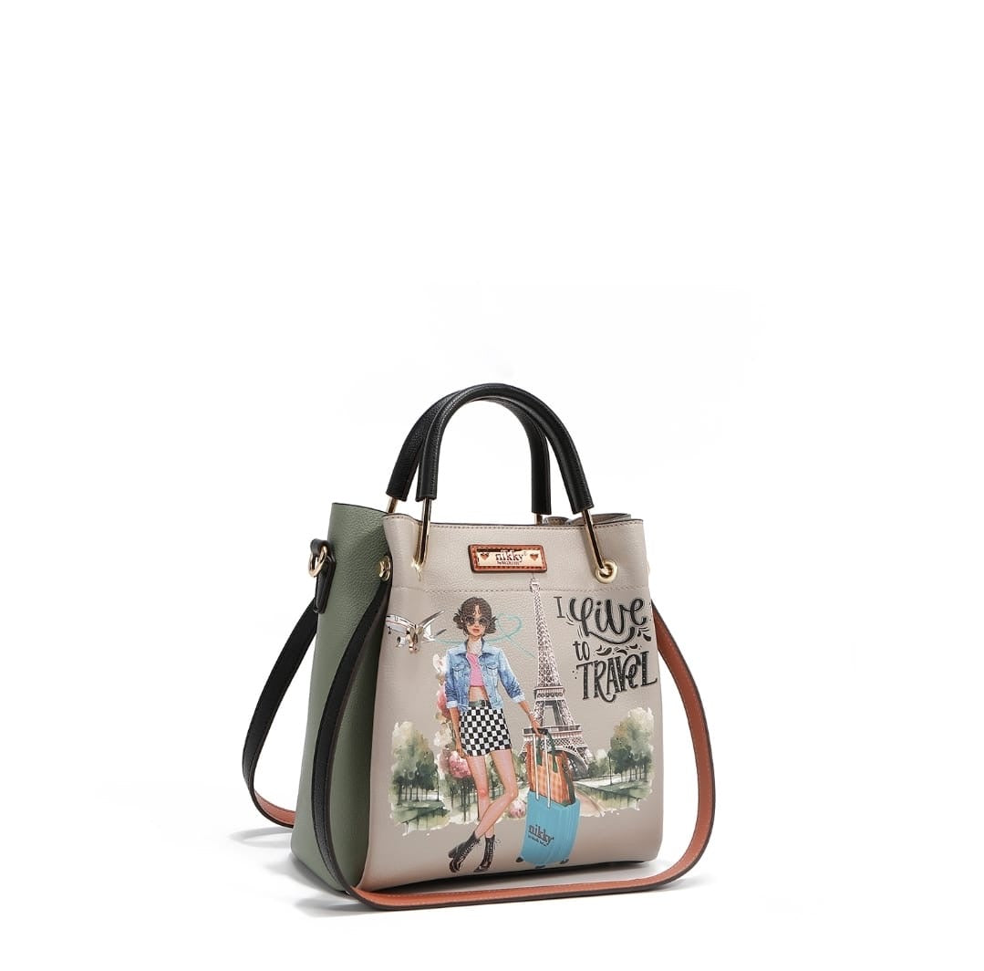 ‘I Like to Travel’ Handbag