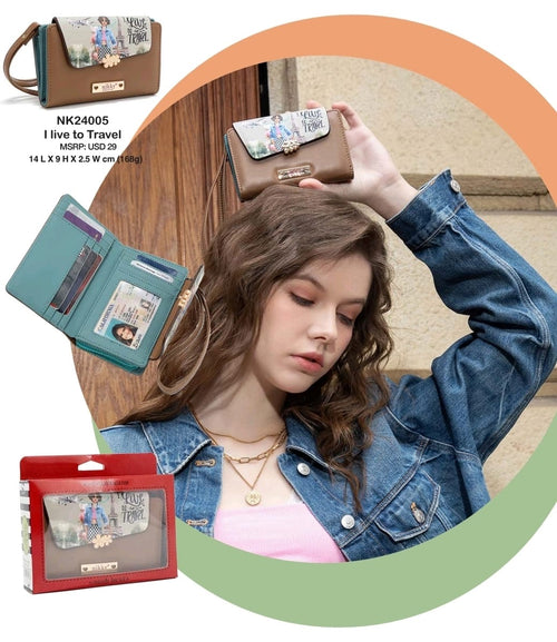 'I Like to Travel' Wallet