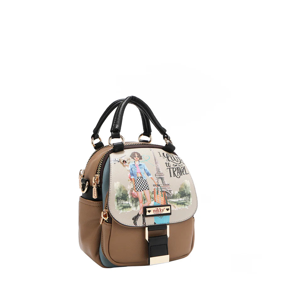 ‘I Like to Travel’ 2-in-1 Backpack