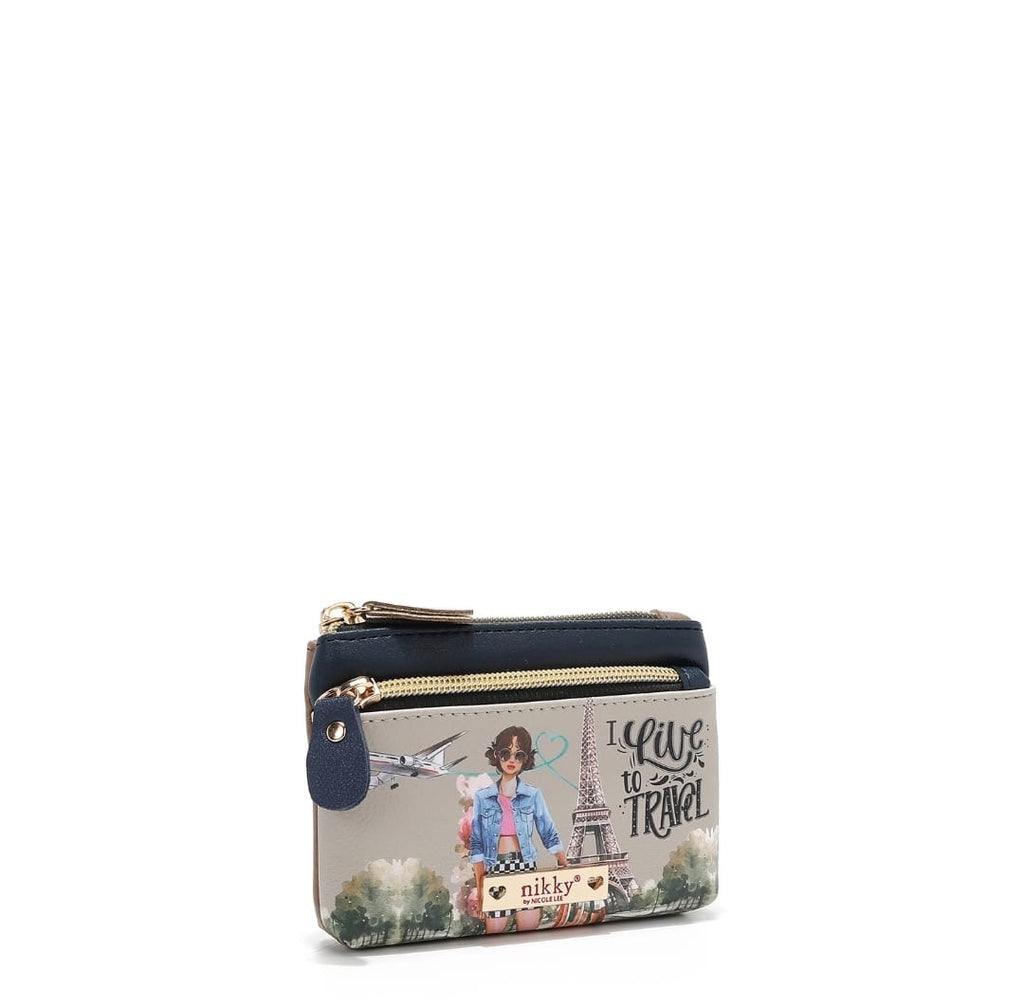 ‘I Like to Travel’ Coin Purse Mini