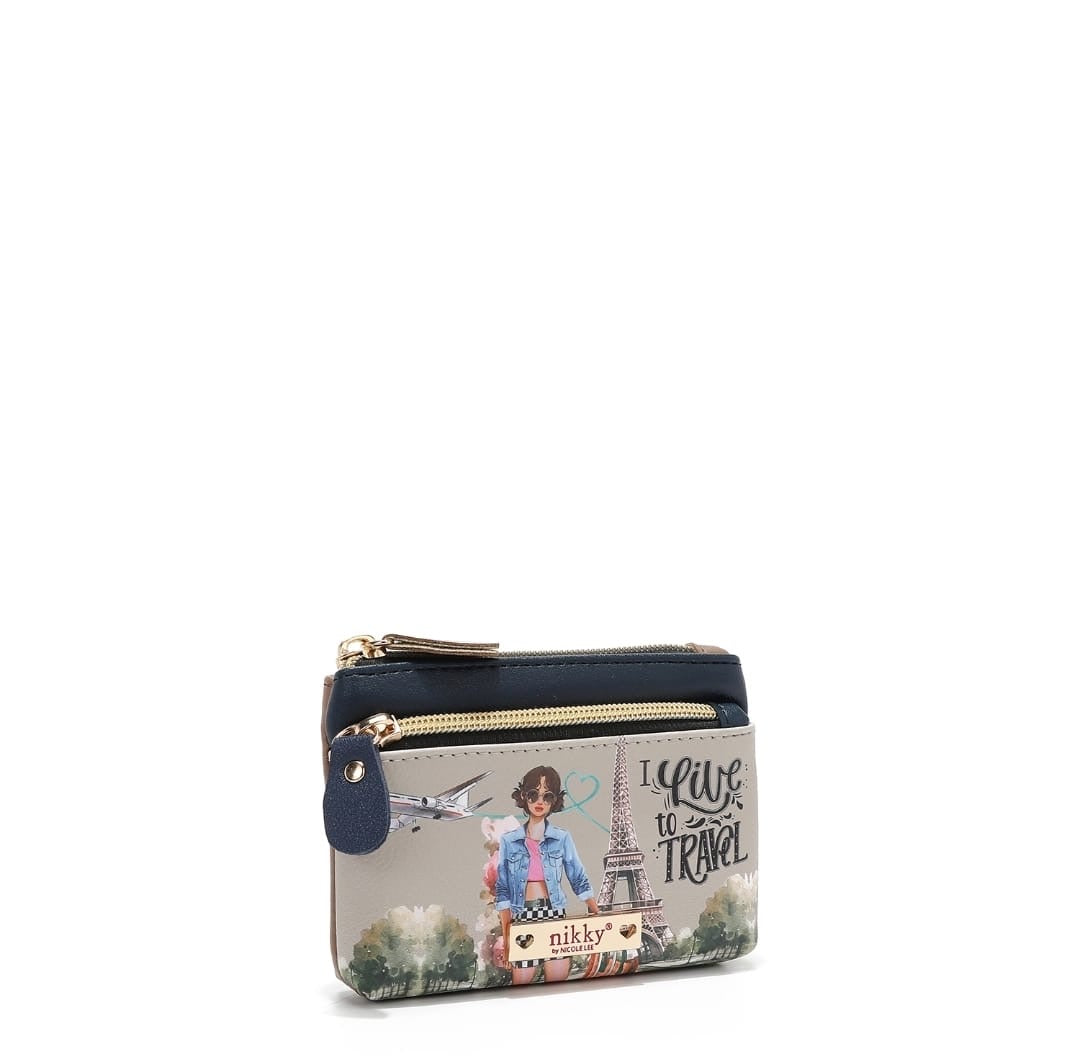 ‘I Like to Travel’ Coin Purse Mini