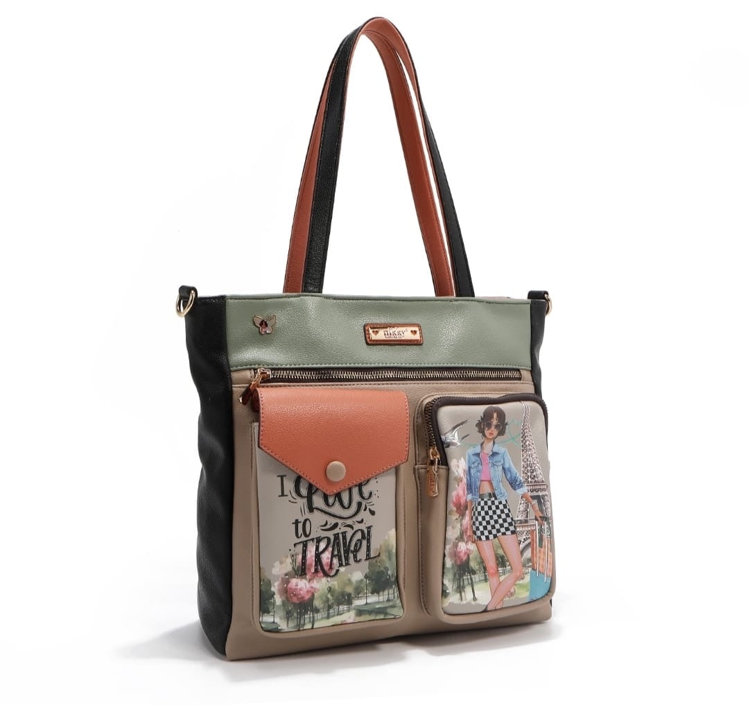 ‘I Like to Travel’ Tote Bag Style