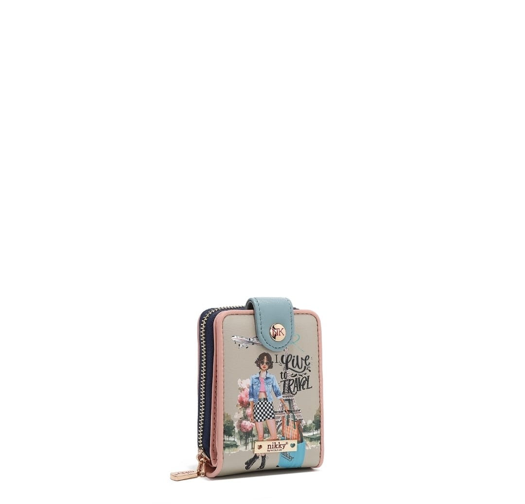 ‘I Like to Travel’ Wallet Mini
