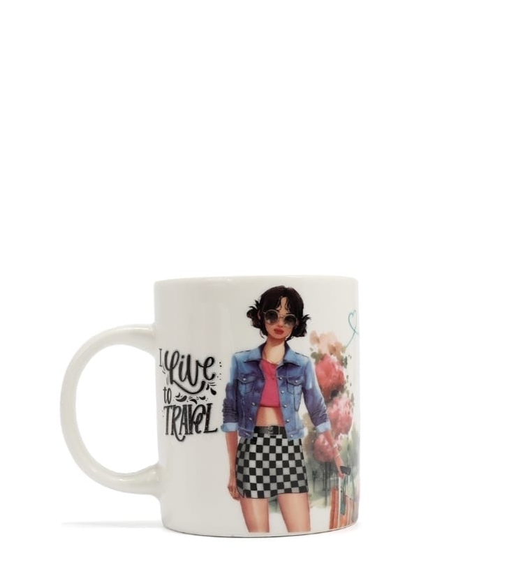 'I Like to Travel' Coffee Mug