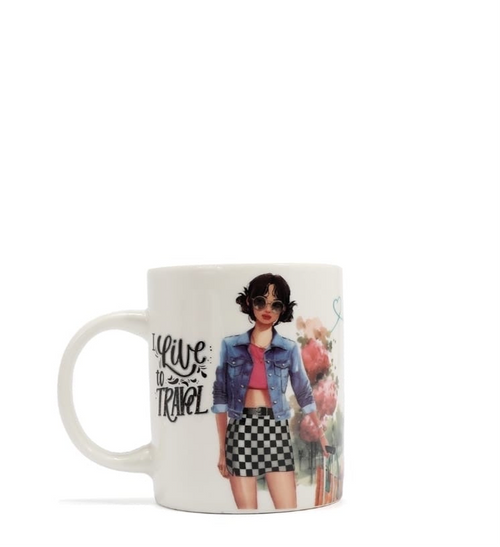 'I Like to Travel' Coffee Mug