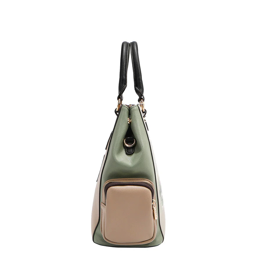 ‘I Like to Travel’ Handbag Bucket Style