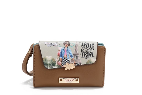 'I Like to Travel' Wallet