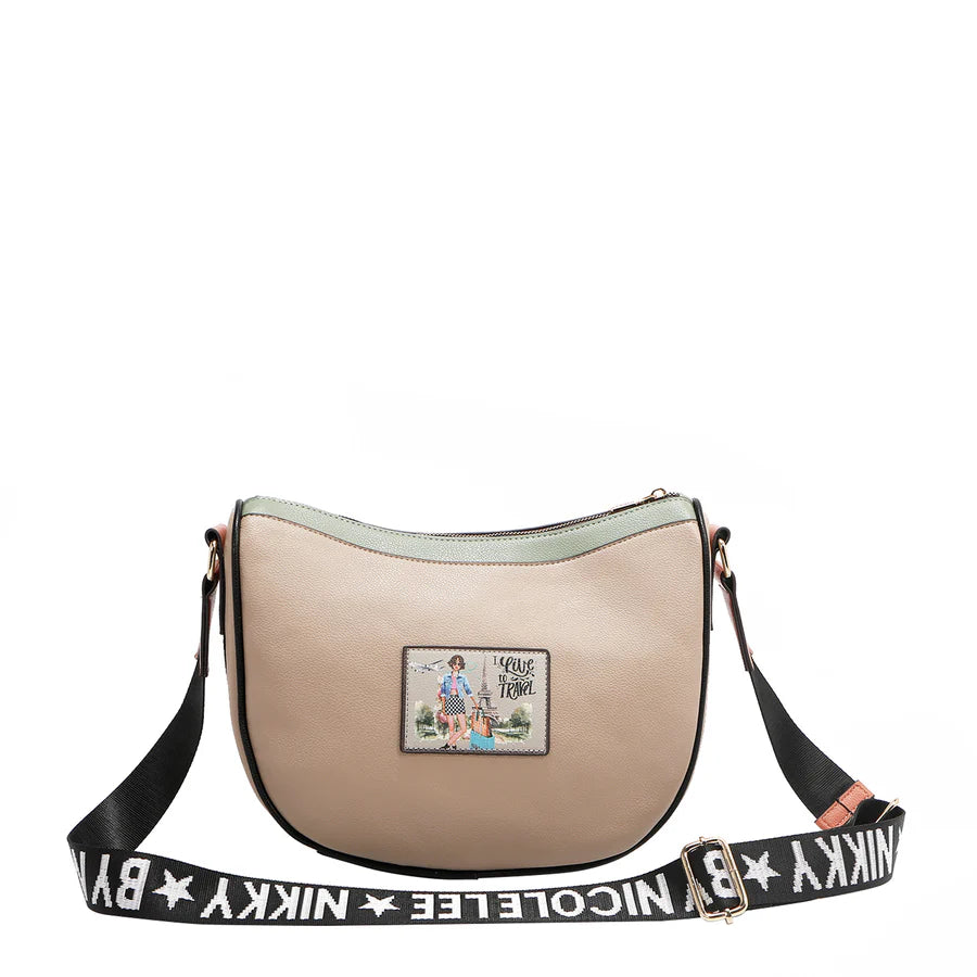 ‘I Like to Travel’ Crossbody Bag