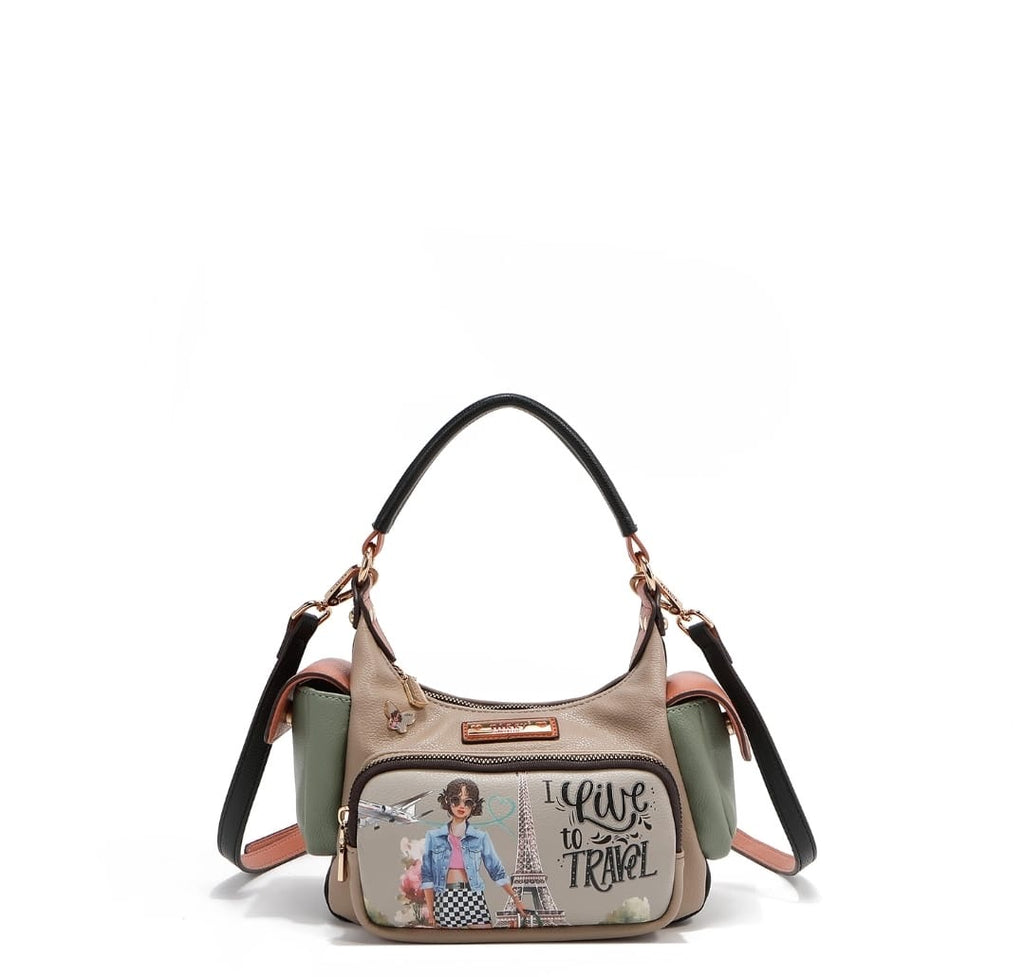 ‘I Like to Travel’ Shoulder Bag