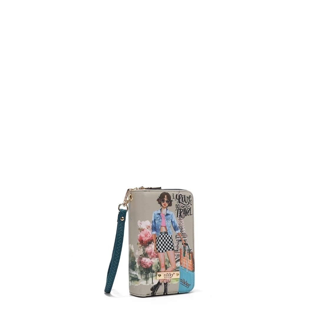 ‘I Like to Travel’ Mini Wallet